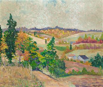 ALLAN R. FREELON (1895 - 1960) October Hills.                                                                                                    